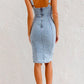 Annette - Denim dress with adjustable straps