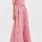 Julia | Short Puff Sleeves Dress