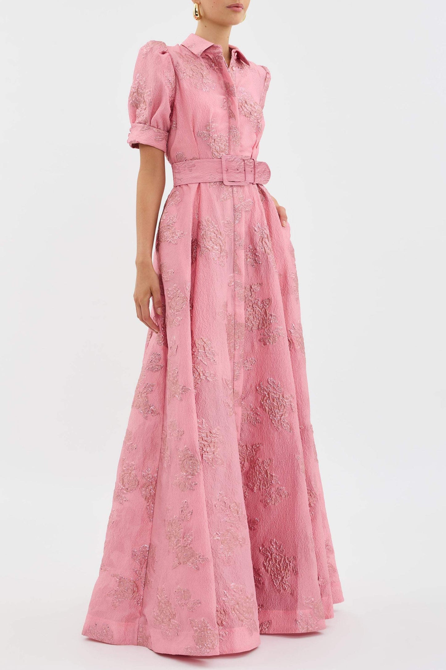 Julia | Short Puff Sleeves Dress