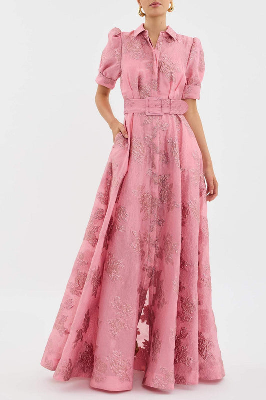 Julia | Short Puff Sleeves Dress