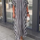 Liora | Striped Shirt Dress