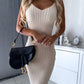 Clara - Sleeveless dress with matching sweater