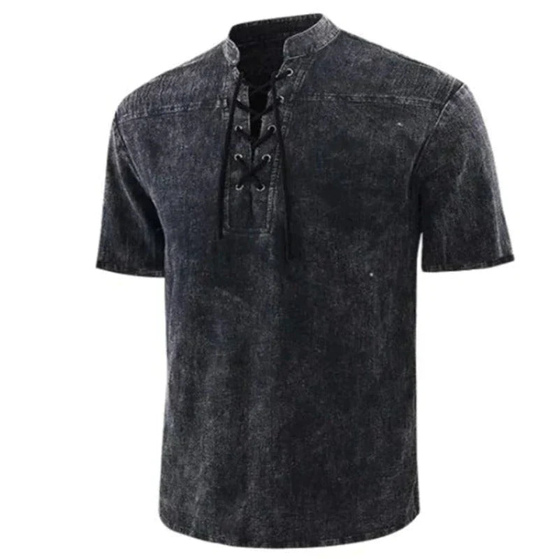 Hanski - Men's V-neck shirt
