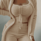 Warm 3-Piece Women's Clothing Set - Ariana