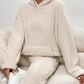 Ultra-Comfortable Teddy House Suit with Hoodie - Lana