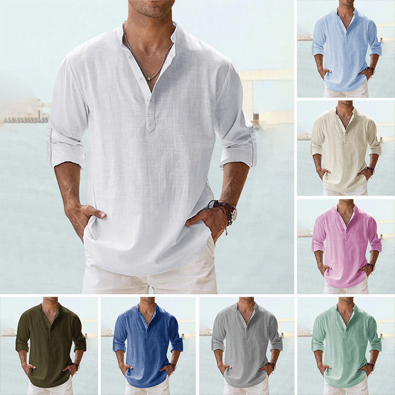 Eden | Linen long sleeve shirt