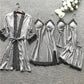 Luxurious Satin Nightgown Set - Aurora
