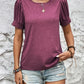 Short Sleeve Top | Ruffle Detail & Summer Fit 2025