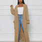 Theodora - Casual long cardigan with V-neck