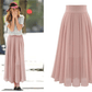 Arra - Elegant maxi dress for women in boho retro style
