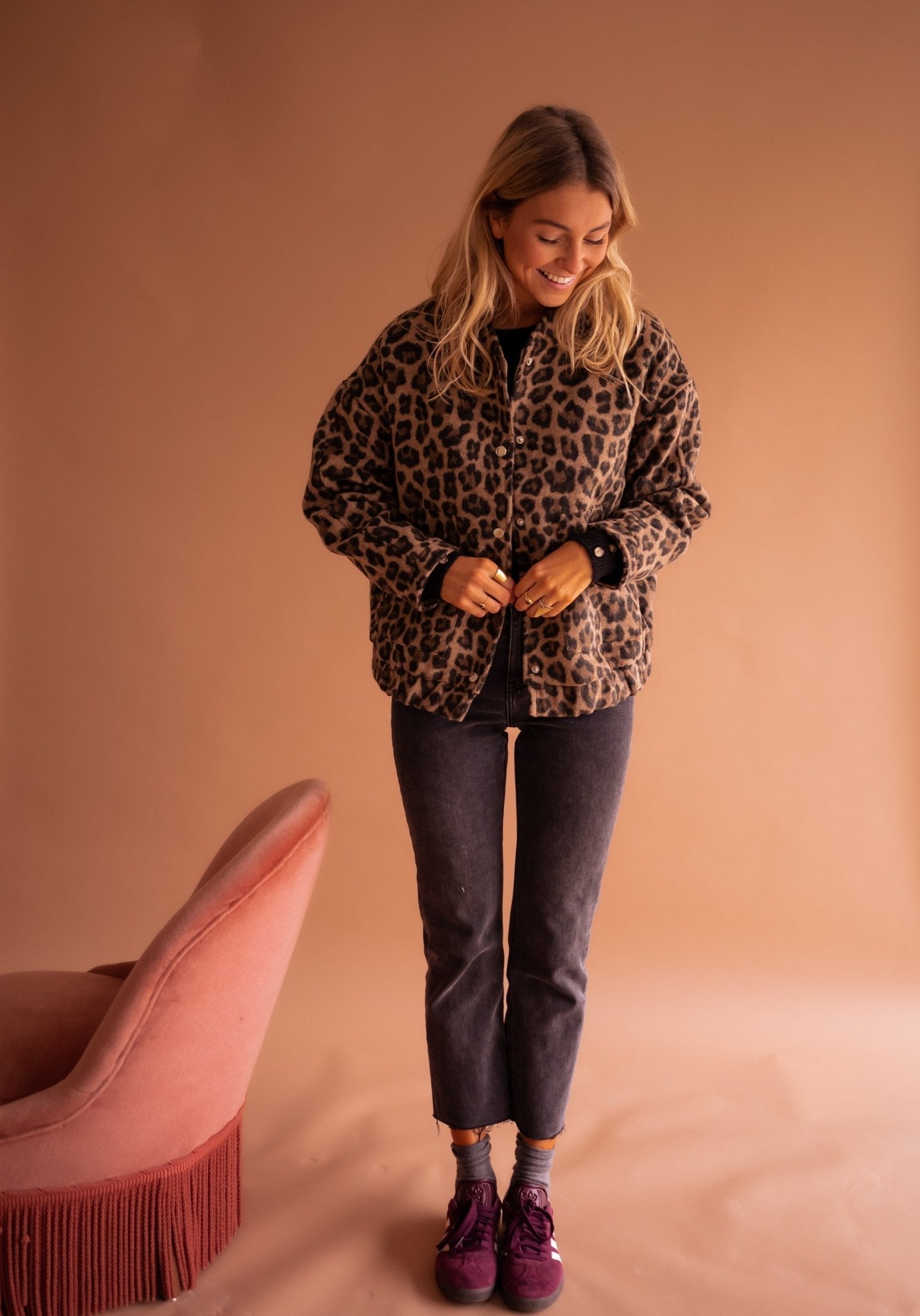 LEO | STYLISH LEOPARD PRINT JACKET