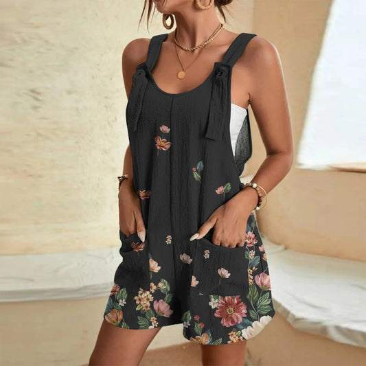 Cecily - Jumpsuit with floral print