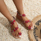 Trisha - Women's Floral Sandals
