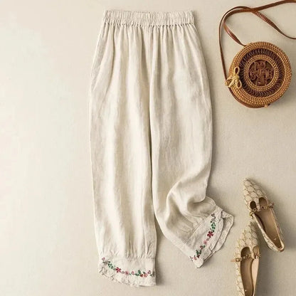 Etta - Retro ethnic style trousers