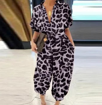 Estelle - Printed jumpsuit women