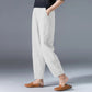 Marlele - Fashion Women Cotton Hemp Bloomers Pants