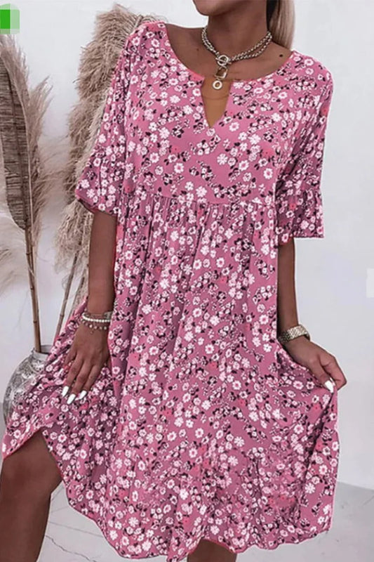 Edith - Summer dresses with floral print