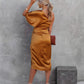 Amira Long Sleeve Party Dress