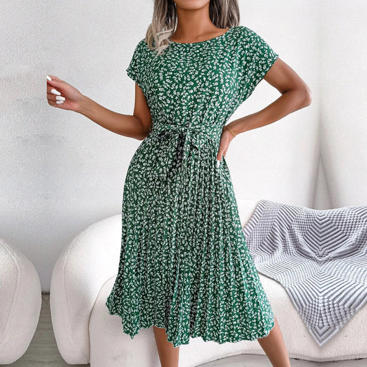 Annalee Pleated Dress