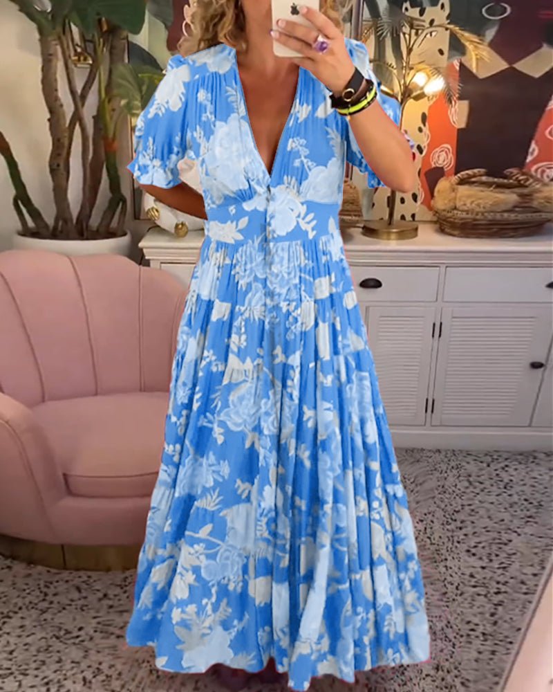 Anni Blumen A-line Dress
