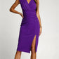 Felicia Pleated Evening Dress