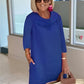 Heidi Dress with Folded Neckline