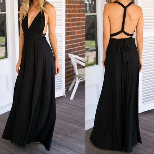 Marie Wick Wrap Maxi Dress