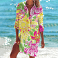 Mia Printed Shirt Dress
