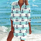 Mia Printed Shirt Dress