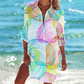 Mia Printed Shirt Dress