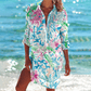 Mia Printed Shirt Dress