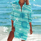 Mia Printed Shirt Dress