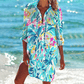 Mia Printed Shirt Dress