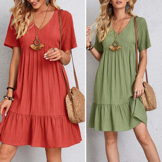 Phoebe Casual Wrinkle Dress