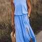 Thalea maxi dress with slit