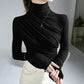 Arietty - Pleated turtleneck sweater
