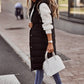 Knee-length quilted vest - Eka