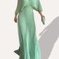 Ella - Floating ribbed dress with V-neckline