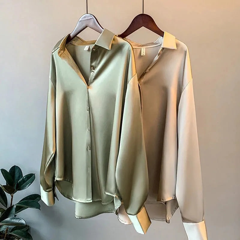 Women's Satin Blouse