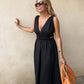 Lydia - Black Cut Out Dress