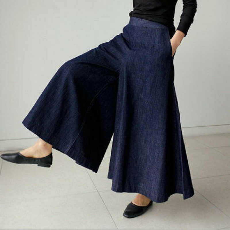 Elise - Ladies loose denim trousers