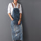 Romilly - Ripped Denim Overall Dress