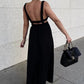 Lydia - Black Cut Out Dress