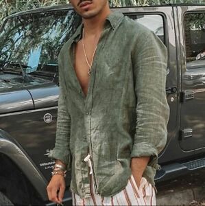 Alfred - Casual shirts made of cotton linen