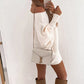 Amy - Knitted Long Sleeve Mini Dress