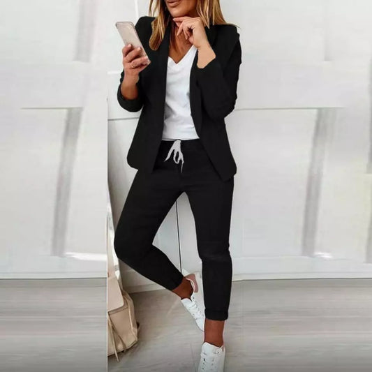 Clare - Long Sleeve Blazer and Trousers