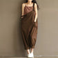 Celeste - Loose cotton jumpsuit with pockets