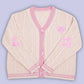 Agatha - Embroidered V-neck sweater for women