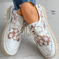 Iris - Embroidered Mesh Shoes