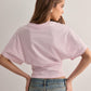 Rose | Wide Sleeve Tee
